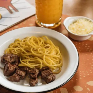 espaguete-com-mignon